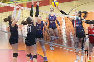 Φάση από το παιχνίδι κορασίδων ΓΕΗ - Ακρωτήρι