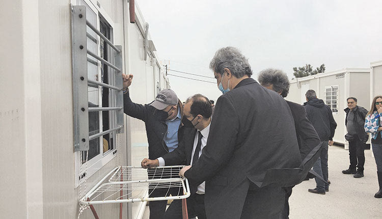 Από την επίσκεψη στο Αρκαλοχώρι 