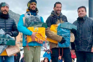 Ο κ. Συριγωνάκης στις απονομές της διοργάνωσης