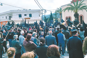 Δυναμική κινητοποίηση από τους κατοίκους του Παλαικάστρου