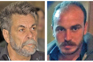 Ο Λ. Καλομοίρης και ο Γ. Ξυλούρης