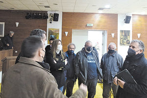 Τη στήριξη του στους κατοίκους των Ρουσσοχωρίων, Ευαγγελισμού και των γύρω περιοχών, εξέφρασε ο Δήμαρχος Μινώα Πεδιάδας Μανώλης Φραγκάκης,