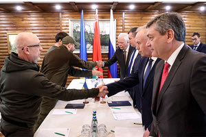 γύρος συνομιλιών μεταξύ Ουκρανίας και Ρωσίας