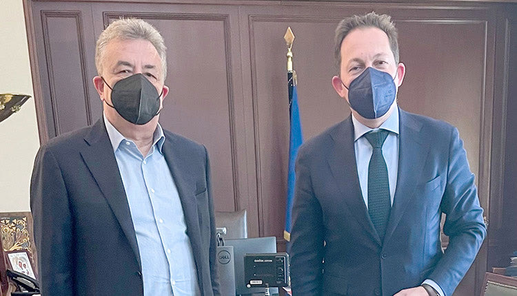 Συνάντηση Πέτσα με Αρναουτάκη
