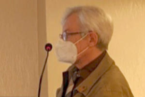 O διοικητής του ΠΑΓΝΗ Γιώργος Χαλκιαδάκης