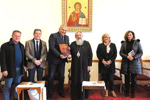Συνάντηση της ΝΟΔΕ με τον Αρχιεπίσκοπο Κρήτης, κ.κ. Ευγένιο
