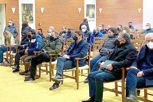 Από την εκδήλωση αναφορικά με τις απαλλοτριώσεις για το νέο αεροδρόμιο