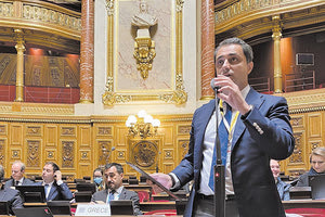 ο βουλευτής Νέας Δημοκρατίας Ηρακλείου κ. Μάξιμος Σενετάκης στη Διακοινοβουλευτική Διάσκεψη που διοργάνωσε στο Παρίσι η Γερουσία της Γαλλίας