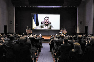 Τον Μάρτιν Λούθερ Κινγκ θέλησε να μιμηθεί ο Ζελένσκι μέσω τηλεδιάσκεψης στο αμερικανικό κογκρέσο