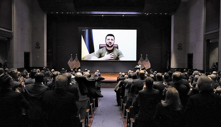 Τον Μάρτιν Λούθερ Κινγκ θέλησε να μιμηθεί ο Ζελένσκι μέσω τηλεδιάσκεψης στο αμερικανικό κογκρέσο