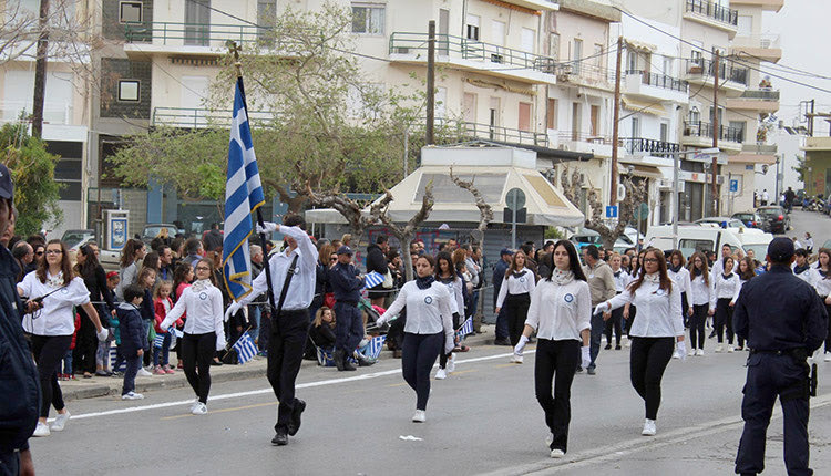Εκδηλώσεις  για τον εορτασμό της Εθνικής Επετείου της 25ης Μαρτίου 1821