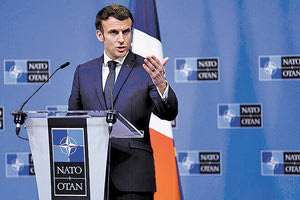 Μακρόν - ΝΑΤΟ
