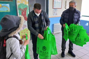 Το 2ο Δημοτικό Σχολείο Λιμένα Χερσονήσου επισκέφθηκε ο δήμαρχος Χερσονήσου, κ. Γιάννης Σέγκος