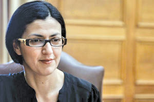 η κ. Αγαπηδάκη