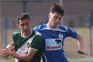 Στιγμιότυπο από το παιχνίδι Ν. Ηροδότου-Κεραυνός για τον α’ όμιλο της Α2