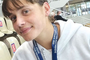 η κορυφαία αθλήτρια του Τρίτωνα Ηρακλείου Αρτεμις Βασιλάκη