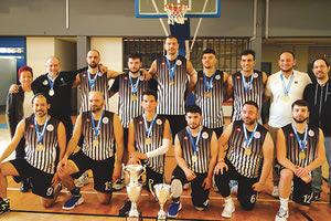 Η ομάδα του Μίνωα που κατέκτησε το πρωτάθλημα Ελλάδος για 5η φορά H