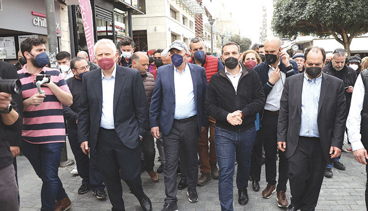 Από την περιοδεία στο Ηράκλειο του Αλέξη Τσίπρα.
