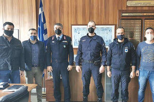 ΣΥΝΔΙΚΑΛΙΣΤΕΣ ΕΛ.ΑΣ. ΓΙΑ ΣΠΥΡΙΔΑΚΗ “Να συνεχιστεί σε θερμό κλίμα η συνεργασία μας”