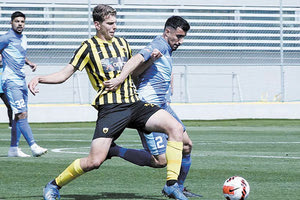 Ο Ιατρούδης που σκόραρε για πρώτη φορά χθες σε φάση με τον Κυριακίδη