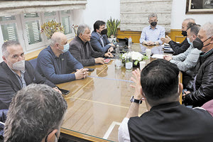 Από τη χθεσινή σύσκεψη που έγινε στην Περιφέρεια