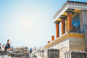 595,9% η αύξηση των επισκεπτών στην Κνωσό πέρσι τον Νοέμβριο