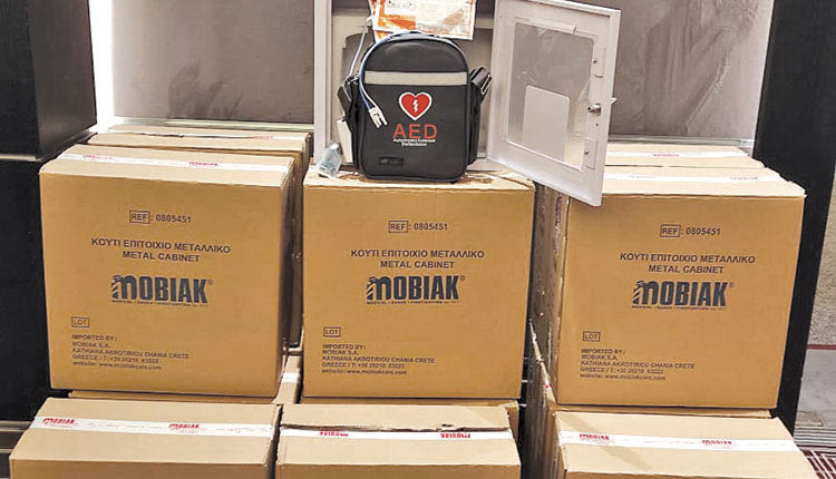  Ο ΣΕΓΑΣ προσφέρει απινιδωτή στην ΕΑΣ Κρήτης