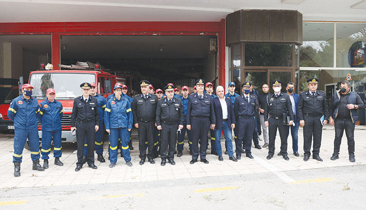   Ο Αρχηγός της Πυροσβεστικής βρίσκεται από χθες στην Κρήτη