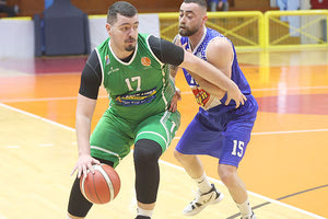 Στιγμιότυπο από την αναμέτρηση του «Ηράκλειο» με το Δειλινό