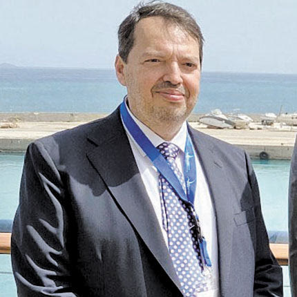 Ο διευθύνων σύμβουλος του ΟΛΗ κ. Μηνάς Παπαδάκης