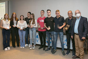 Στιγμιότυπα από την εκδήλωση βράβευσης των κορυφαίων του στίβου στην Κρήτη