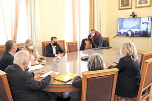 Η κ. Μενδώνη υπέγραψε με τηλεδιάσκεψη