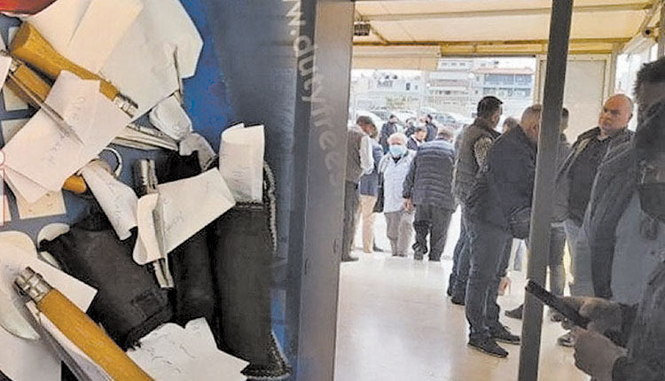 Θα είναι κρίμα από το προσυνέδριο της ΝΔ στο Ηράκλειο να μας μείνει μόνο η εικόνα με τα δεκάδες σουγιαδάκια σε μια πλαστική λεκάνη, δίπλα από τη μαγνητική πύλη (X-Ray) που στήθηκε στην είσοδο του Λίντο για τον έλεγχο των εισερχόμενων