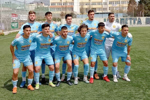 Η ομάδα Κ20 του Εργοτέλη που έπαιξε στην Ιεράπετρα