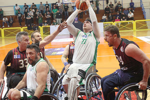 Στιγμιότυπο από τον ημιτελικό του Παναθηναϊκού με τον Άτλαντα