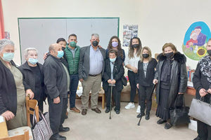 Τα κάλαντα του Λαζάρου έψαλαν τα μέλη του Κέντρου Ημερήσιας Φροντίδας Ηλικιωμένων Χερσονήσου