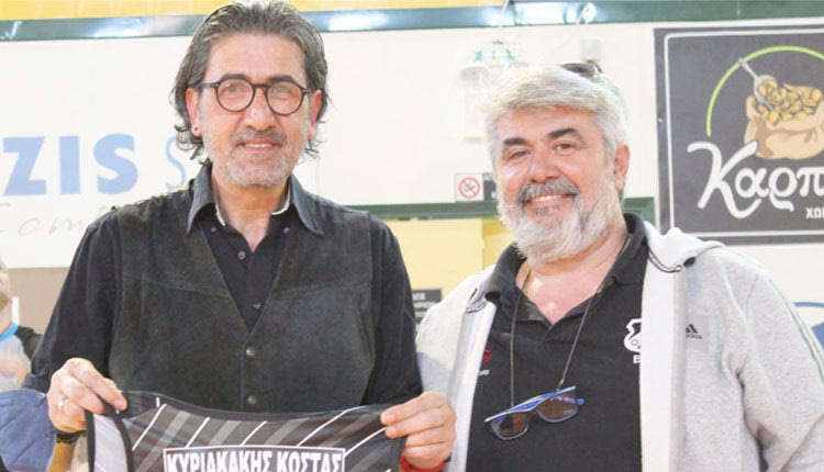 τιμησε τον κωστα κυριακακη