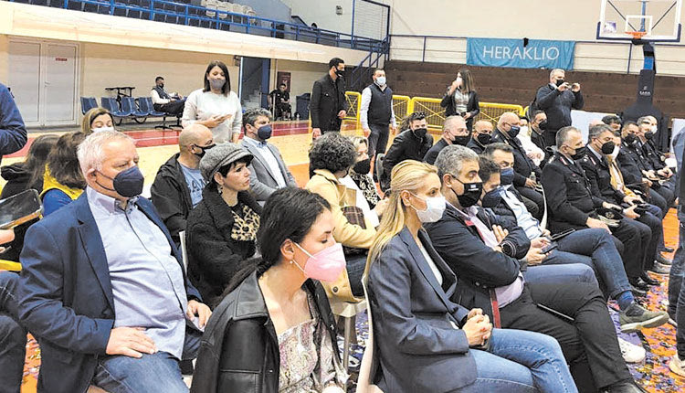 Από τη χθεσινή παρουσίαση που έγινε στο κλειστό του «Λίντο»