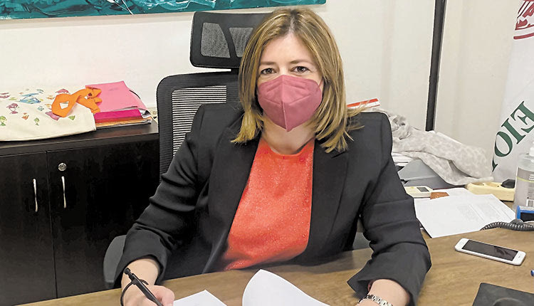 Η αντιδήμαρχος κ. Μαρία Καναβάκη