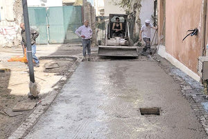 Φουλάρει ο εργολάβος στην περιοχή του Λάκκου