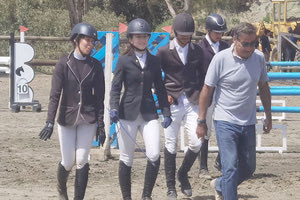 Αθλητές του Ιππικού Ομίλου Κρήτης στους αγώνες