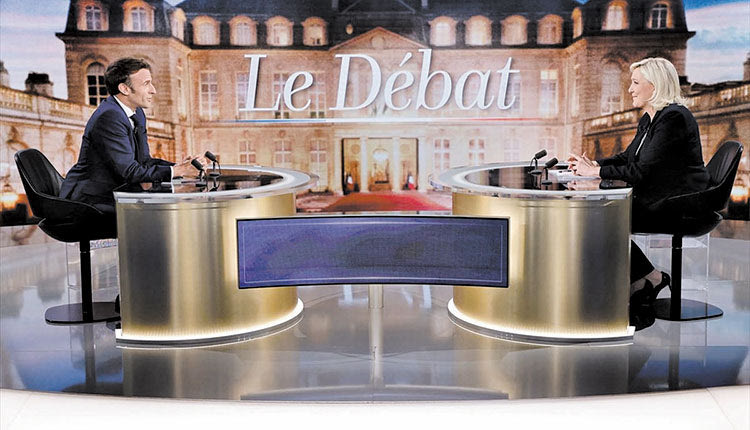 Πολύ καλή εμφάνιση Μακρόν στο debate - Διαβασμένη η Λεπέν