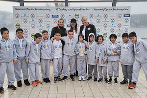 Η ομάδα προμίνι Παίδων της Ακαδημίας Ηρακλείου