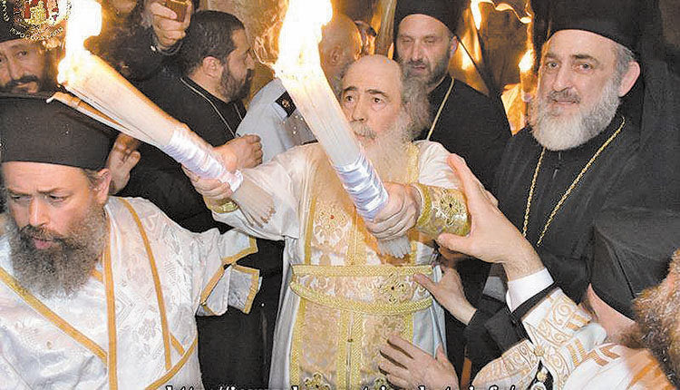 ΤΙ ΖΗΤΟΥΣΑΝ ΟΙ ΙΣΡΑΗΛΙΝΕΣ ΑΡΧΕΣ Διευθετήθηκαν θέματα ασφάλειας στην τελετή αφής του Αγίου Φωτός