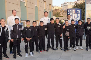 Η ομάδα του Ερασιτέχνη ΟΦΗ που πηγαίνει στην Αθήνα