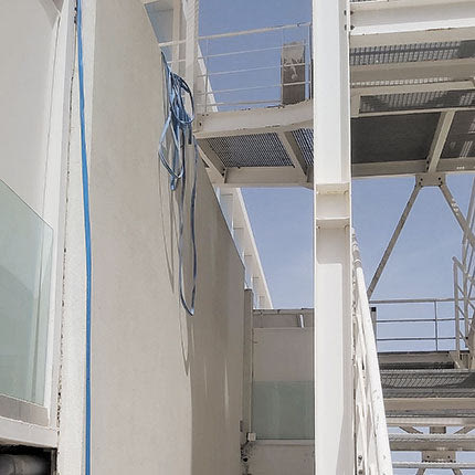 Το σημείο από όπου έπεσε ο άτυχος 46χρονος