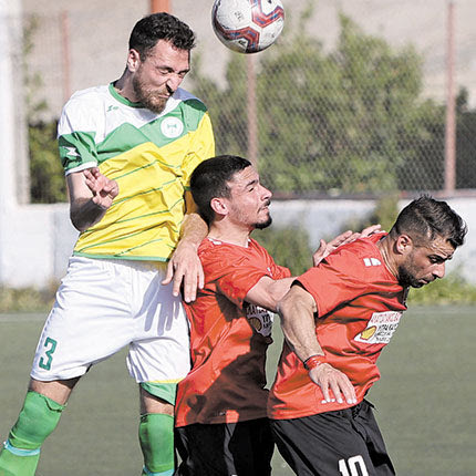 Φάση από το εντυπωσιακό παιχνίδι Μινωική-ΟΦΑ