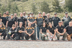 Μέλη του Σκοπευτικού Συλλόγου Αρκαλοχωρίου που συμμετείχαν στους αγώνες