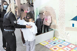 Εκπαιδευτική δράση κυκλοφοριακής αγωγής πραγματοποιεί ο Δήμος Φαιστού