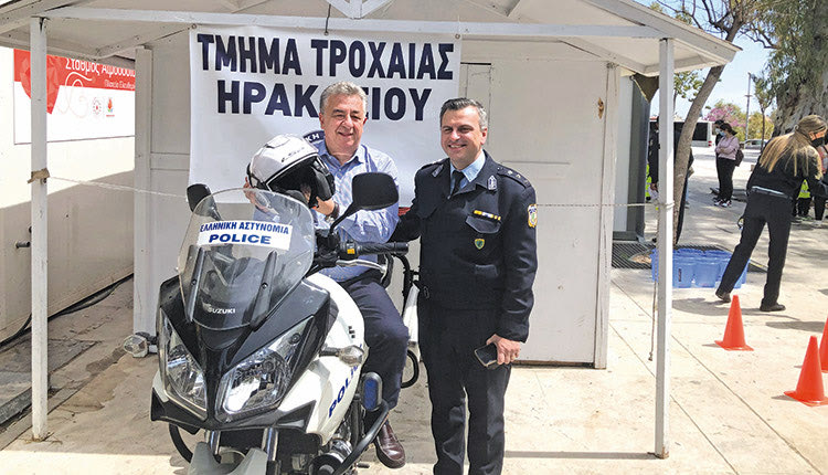 Προσφορά 20 μοτοσικλετών για την αστυνομία της κρήτης ανακοίνωσε ο Περιφερειάρχης